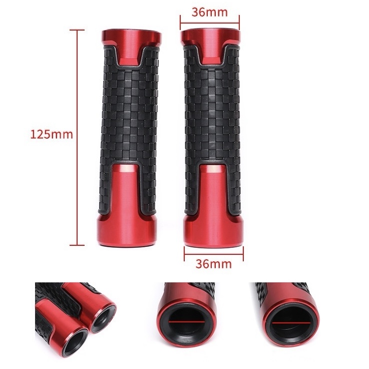 Modified short rubber handle grip throttle sleeve for Honda Yamaha Benelli sport mot